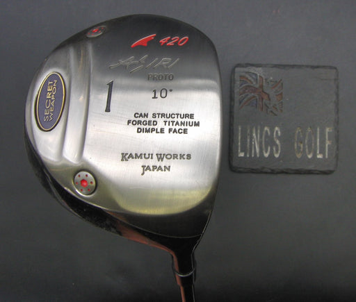 Kamui Works Proto 420 10° Driver Stiff Graphite Shaft Benross Grip