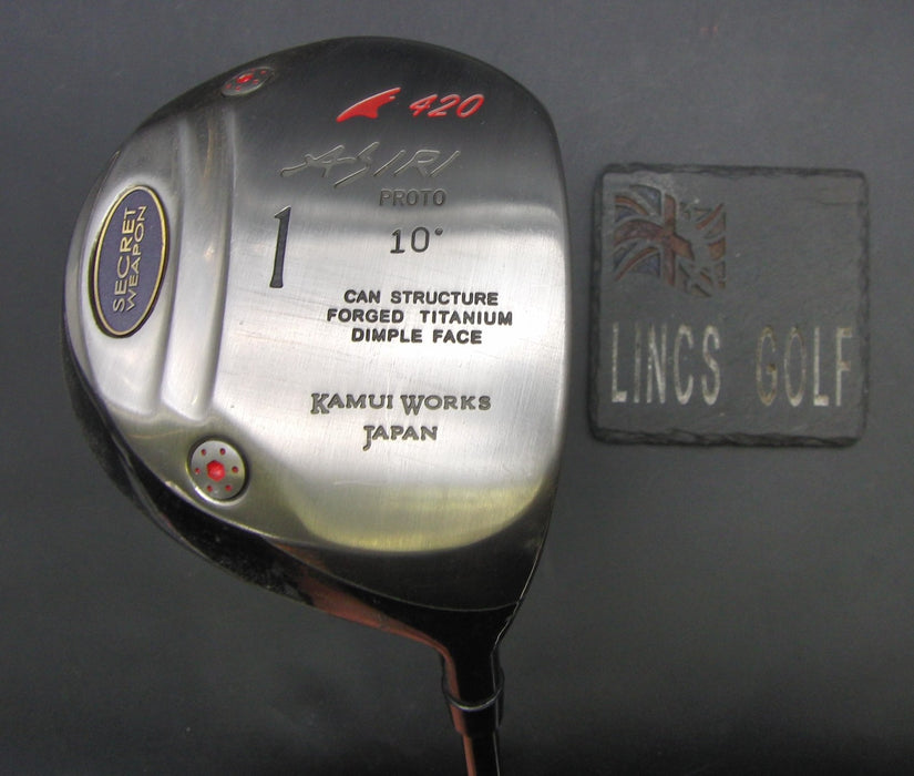 Kamui Works Proto 420 10° Driver Stiff Graphite Shaft Benross Grip