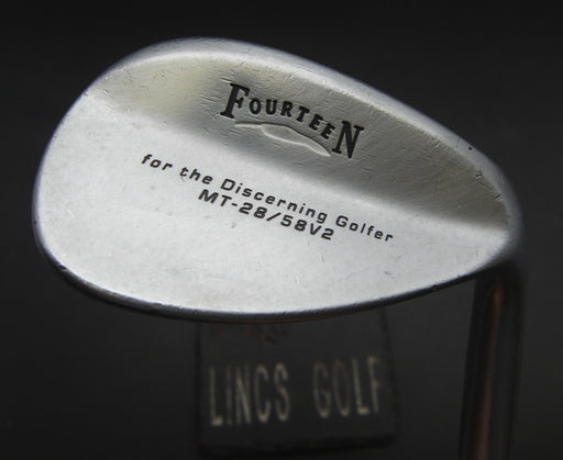 Fourteen MT-28 58° Sand Wedge Regular Steel Shaft NO 1 Grip