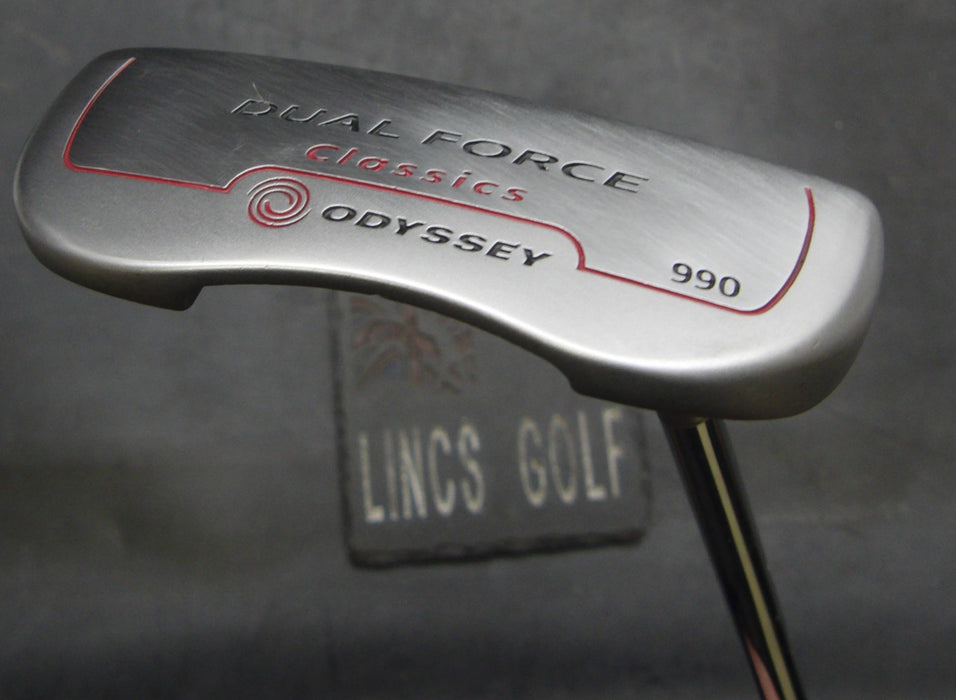 Odyssey Dual Force Classics 990 Putter Steel Shaft 87cm Length Odyssey Grip