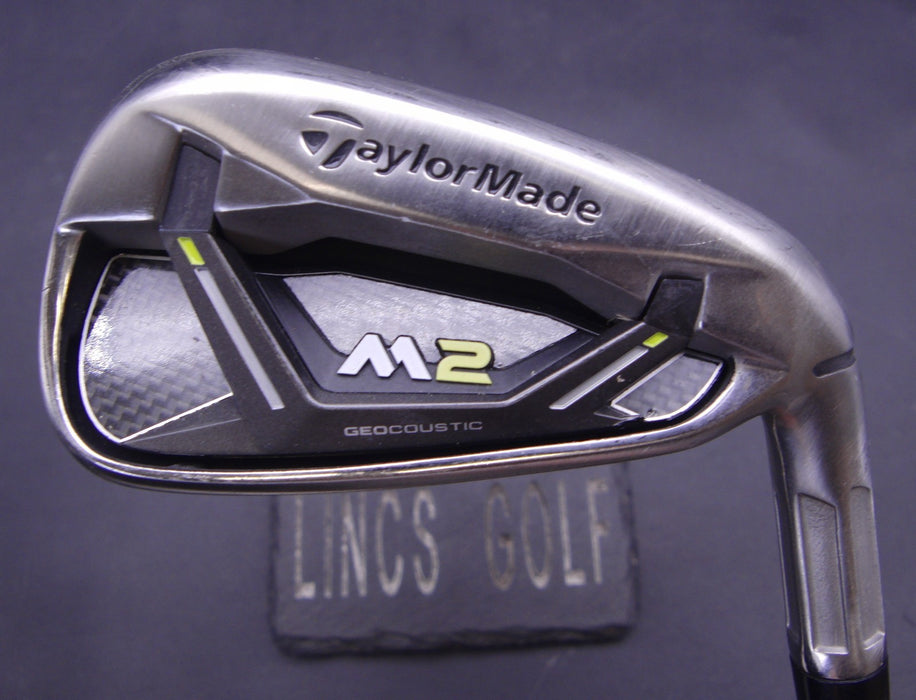 TaylorMade M2 2017 7 Iron Stiff Graphite Shaft Black Grip
