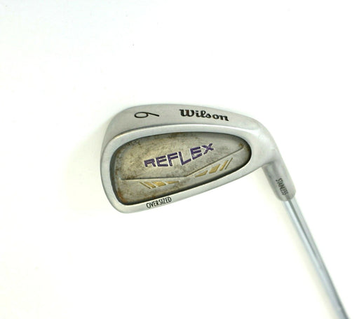 Wilson Reflex Oversize 6 Iron Regular Steel Shaft Wilson Grip