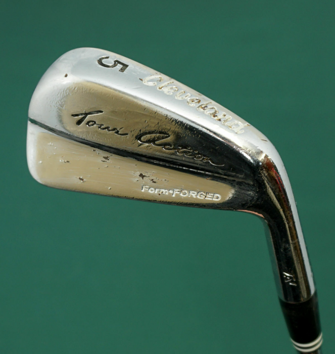 Cleveland Tour Action TA1 Forged 5 Iron Stiff Steel Shaft Cleveland Grip