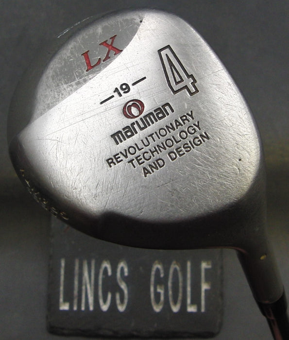 Vintage Maruman LX Conductor 19° 4 Wood Ladies Graphite Shaft Golf Pride Grip