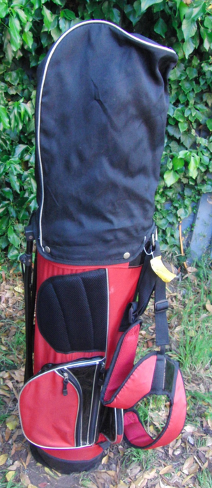 5 Division World Eagle Golf Stand Carry Trolley Golf Clubs Bag*