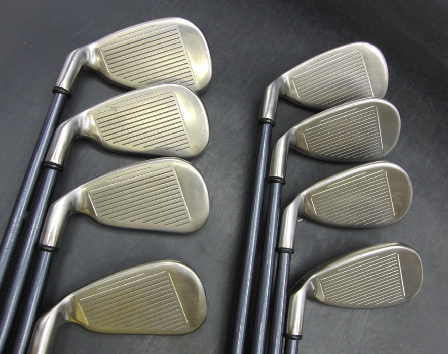 Set of 8x Callaway Hawkeye Irons 5-SW+AW Regular Graphite Shafts Nexgen Grips*