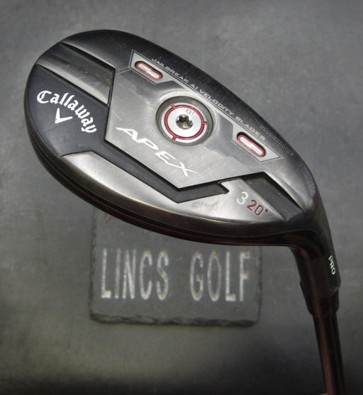 Callaway Apex Pro 20° 3 Hybrid Stiff Graphite Shaft Benross Grip*