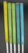 Set of 5x Cleveland Tour Action TA7 Irons 6-PW Regular Steel Shafts Iomic Grips