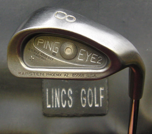 Ping Eye 2 White Dot 8 Iron Stiff Steel Shaft Ping Grip