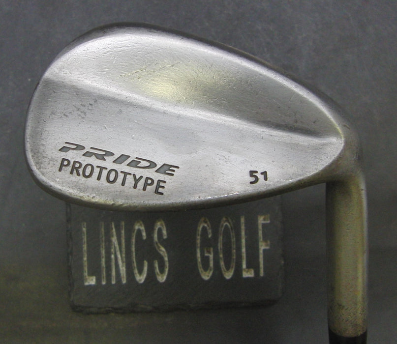 Pride Prototype 51° Sand Wedge Regular Steel Shaft Golf Pride Grip