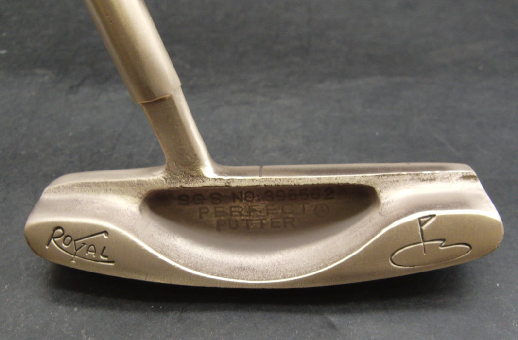 S.G.K.S Royal Just Roll Putter 86cm Length Wood Shaft with Grip