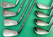 Set of 8 x Valentino Rudy Super Tour Weapon Irons 3-SW (Missing 6 Iron)