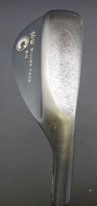 Crews Golf Milled Face B-10 56° Sand Wedge Stiff Steel Shaft Golf Pride Grip