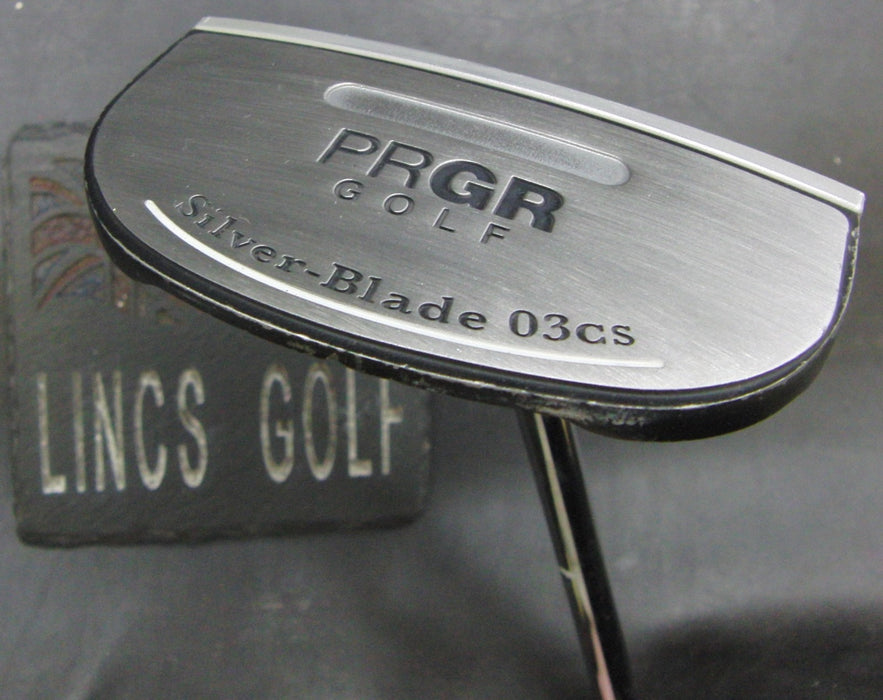 PRGR Silver Blade 03CS Putter Steel Shaft 84cm Length Super Stroke Grip