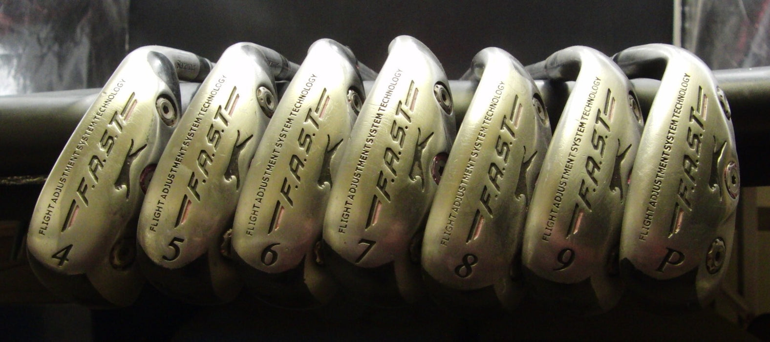 Set of 7 x Ladies Slazenger FAST Irons 4-PW Ladies Graphite Shafts G Tour Grips
