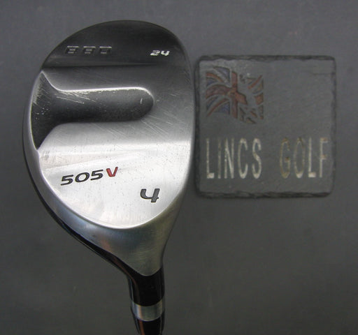 Royal Collection BBD 505V 24° 4 Hybrid Regular Graphite Shaft Black Grip