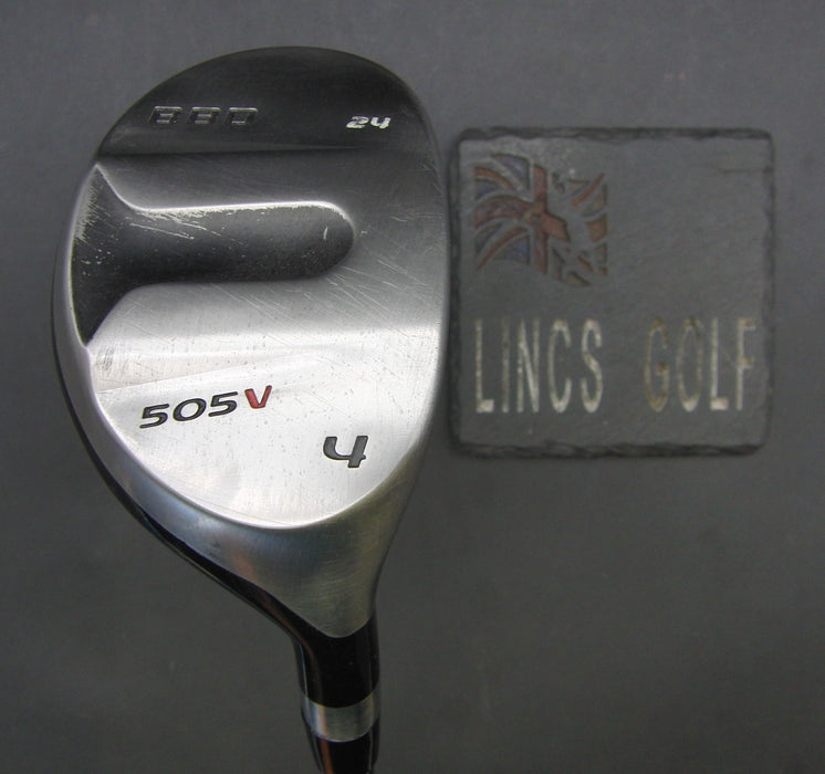 Royal Collection BBD 505V 24° 4 Hybrid Regular Graphite Shaft Black Grip
