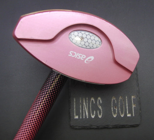 Left-Handed ASICS Hammer Balance Putter Graphite Shaft 82cm Length Black Grip*