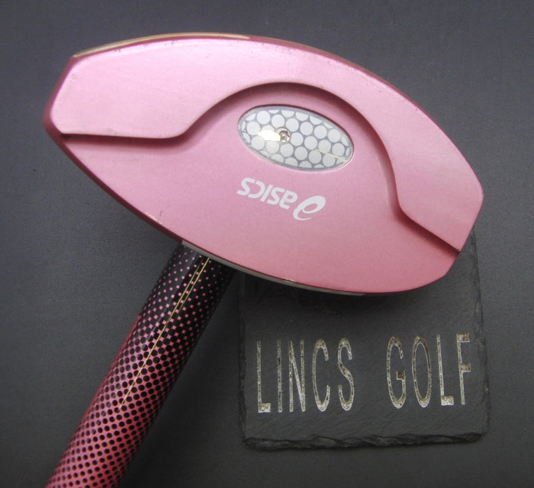 Left-Handed ASICS Hammer Balance Putter Graphite Shaft 82cm Length Black Grip*