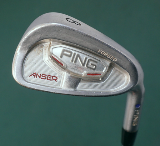 Ping Anser Blue Dot Forged 8 Iron Regular Steel Shaft Ping Grip