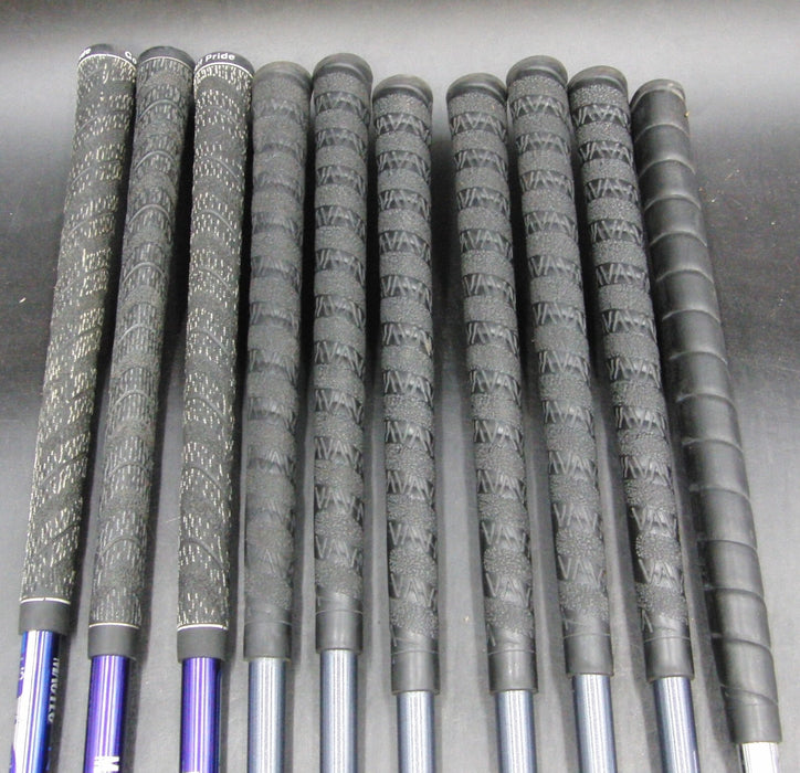 Set of Dunlop Hi-Brid CF 1 6-SW + MacGregor Driver + 5 Wood + 7 Wood + Putter