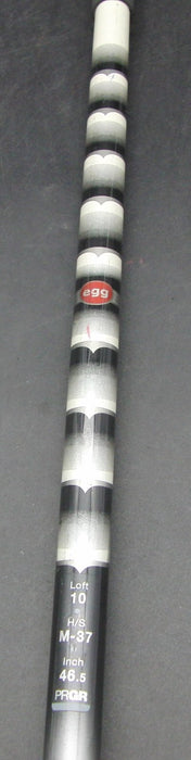 PRGR Egg Titanium 10° Driver Regular Graphite Shaft Golf Pride Grip