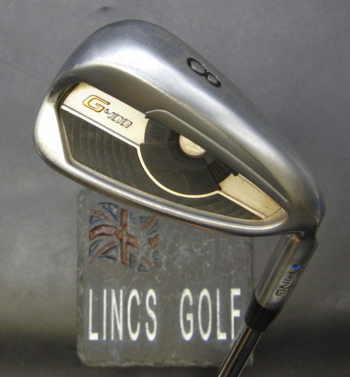 Ping G400 Blue Dot 8 Iron Stiff Steel Shaft Golf Pride Grip