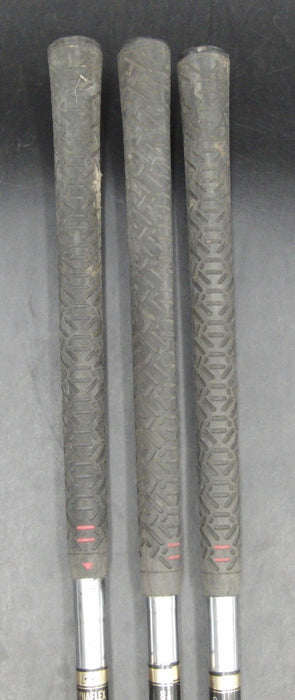 Set of 3 Mizuno iD 1,3 & 5 Woods Regular Steel Shafts Mizuno Grips