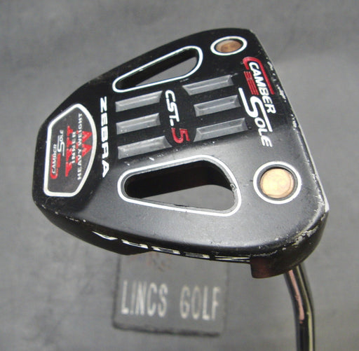 Zebra Chamber Sole CST-5 Putter Steel Shaft 84cm Length Psyko Grip