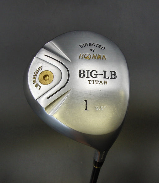 Honma BIG-LB Titan 9.5 Degree Wood/Driver Stiff Graphite Shaft Perfect Pro Grip