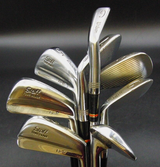 Set of 8 x Wilson Staff FG17 Tour Blade Irons 3-PW Regular Steel Shafts