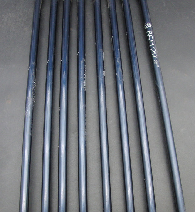 Set of 8x Callaway X-12 3-PW Irons Regular Graphite Shafts Callaway Grips