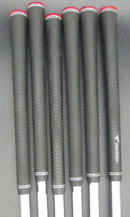 Set of 6x Bridgestone TourStage X-BLADE GR P-1 Irons 5-PW Stiff Steel Shafts*