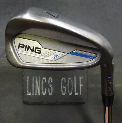 Ping i Series E1 Blue Dot 7 Iron Stiff Steel Shaft Ping Grip