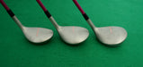 Refurbished Ladies Set of 3 x Howson 10.5° Driver 15° 3 & 21° 5 Woods Graphite