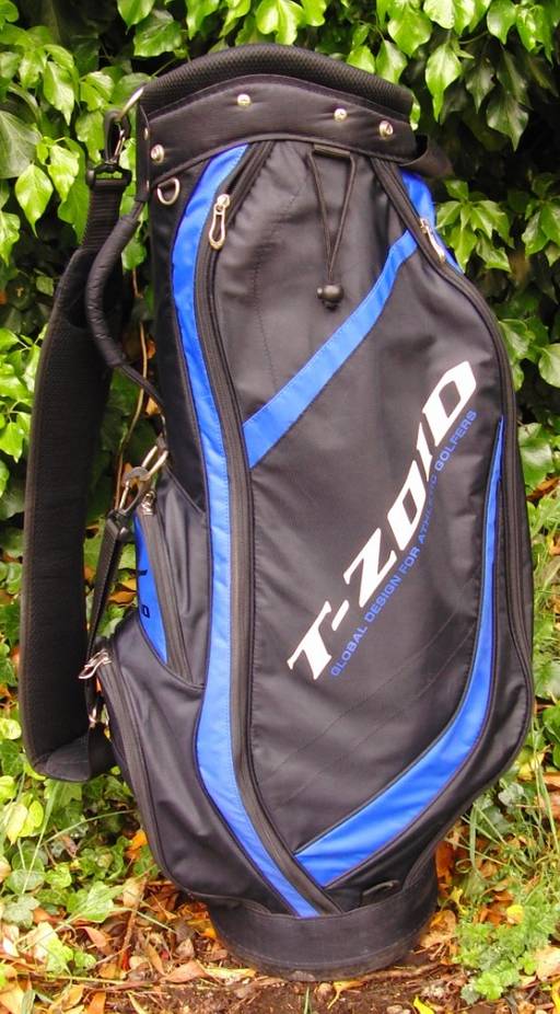 5 Division Mizuno T-Zoid Golf Cart Carry Golf Clubs Bag