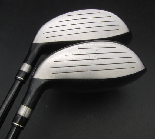 Set of 2x Larouge HT Cleek 15° 3 Wood + 18° 5 Wood Regular Graphite Shafts