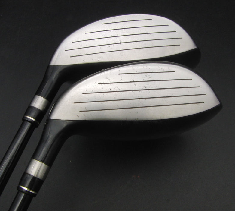 Set of 2x Larouge HT Cleek 15° 3 Wood + 18° 5 Wood Regular Graphite Shafts