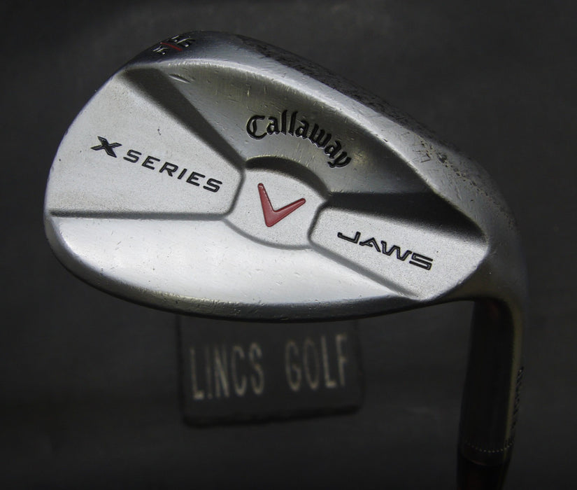 Callaway X Series Jaws 56° Sand Wedge Stiff Steel Shaft Golf Pride Grip