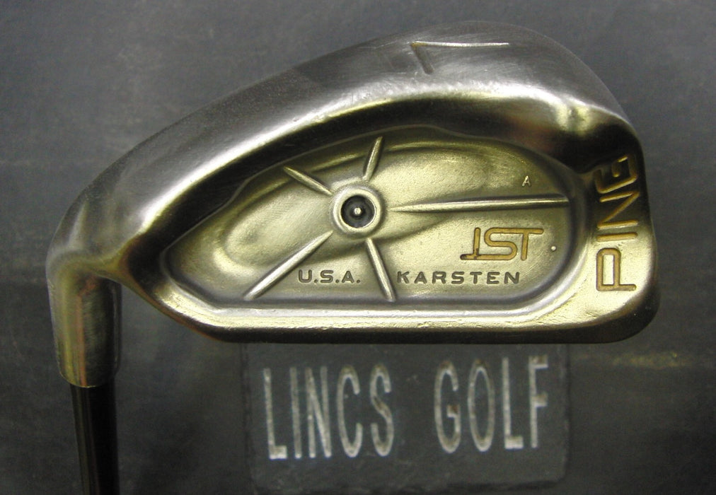 Left Handed Ping ISI Karsten 7 Iron Stiff Graphite Shaft Ping Grip