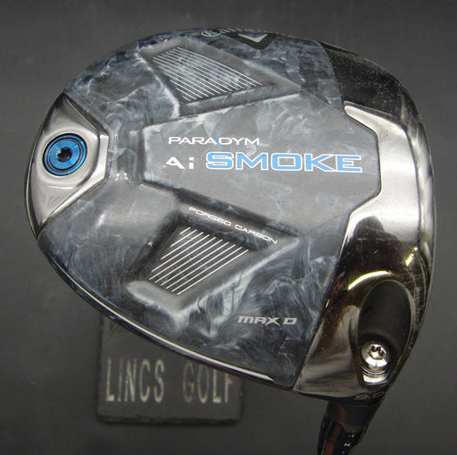 Callaway Paradym Ai Smoke Max D 9° Driver Regular Graphite Shaft Tour Edge Grip