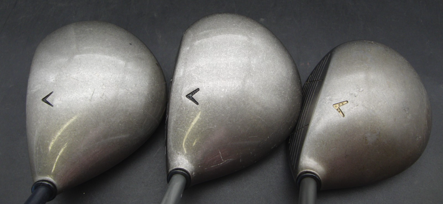 Set of Callaway X-12 6-SW+AW + Callaway Driver + Callaway 3 + 4 Wood + Putter