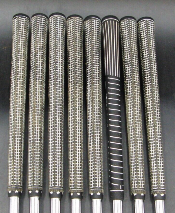 Set of 8 x Mizuno Pro TN-87 Irons 3-PW Stiff Steel Shafts Golf Pride Grips