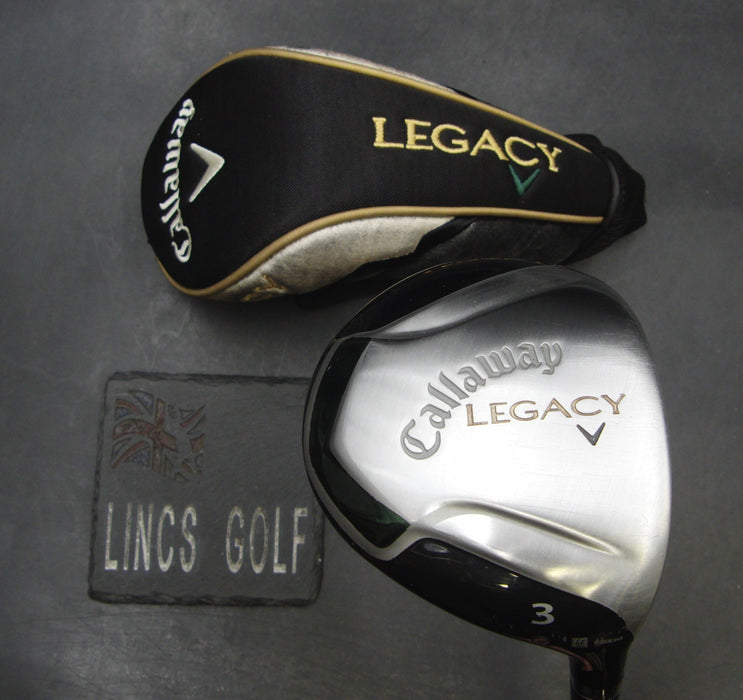 Callaway Legacy 15° 3 Wood Regular Graphite Shaft Callaway Grip + Head Cover