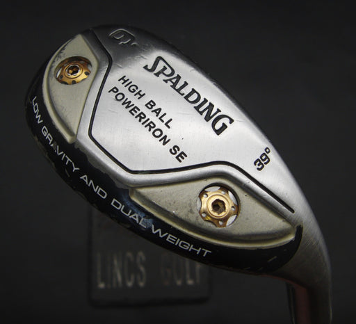 Spalding High Ball Poweriron SE 39° 9 Iron Regular Graphite Shaft Spalding Grip