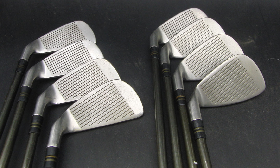 Set of 8x Callaway S2H2 3-PW Irons Firm Flex Graphite Shafts Callaway Grips*