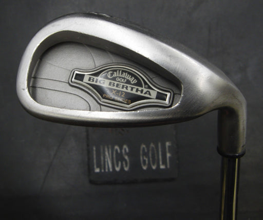 Callaway Big Bertha X-12 Pro Series 9 Iron Stiff Steel Shaft Callaway Grip