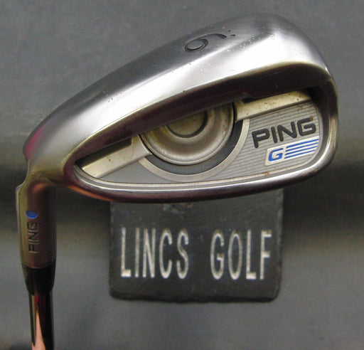 Left-Handed Ping G Series Blue Dot 9 Iron Regular Steel Shaft Ping Grip