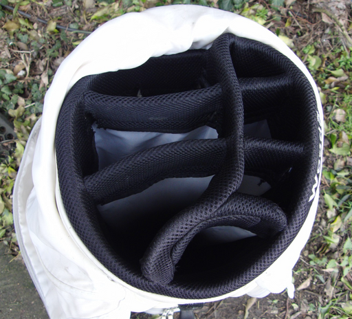 7 Division White BMW Golf Cart Carry Trolley Golf Clubs Bag*