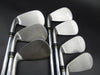 Set of 7x Mizuno JPX AD Irons 5-PW+FW Stiff Steel Shafts Mizuno Grips*